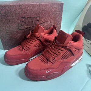 Jordan Red High-Top Sneakers